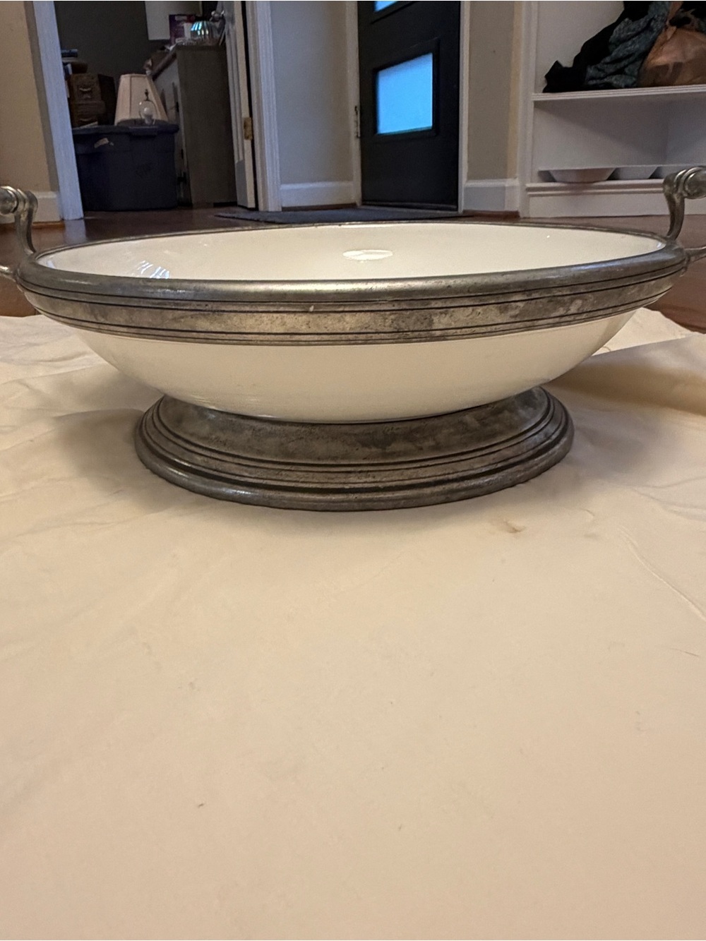 Arte Italica Tuscan Large Footed Bowl with Handles